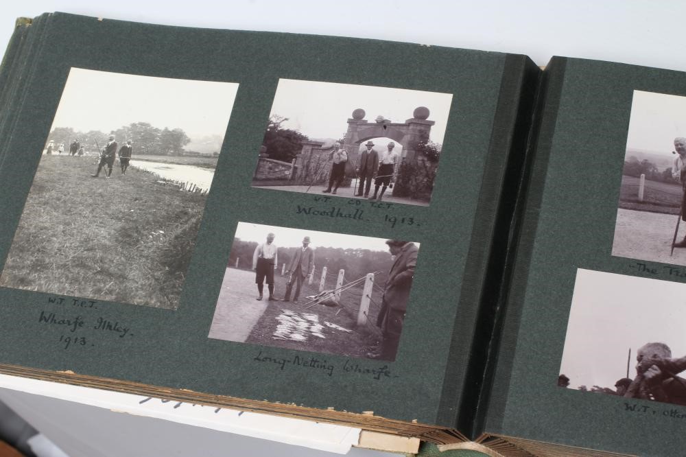 FIVE ALBUMS OF OTTER HOUND PHOTOGRAPHS by Captain William Coates Thompson of the Wharfedale Image