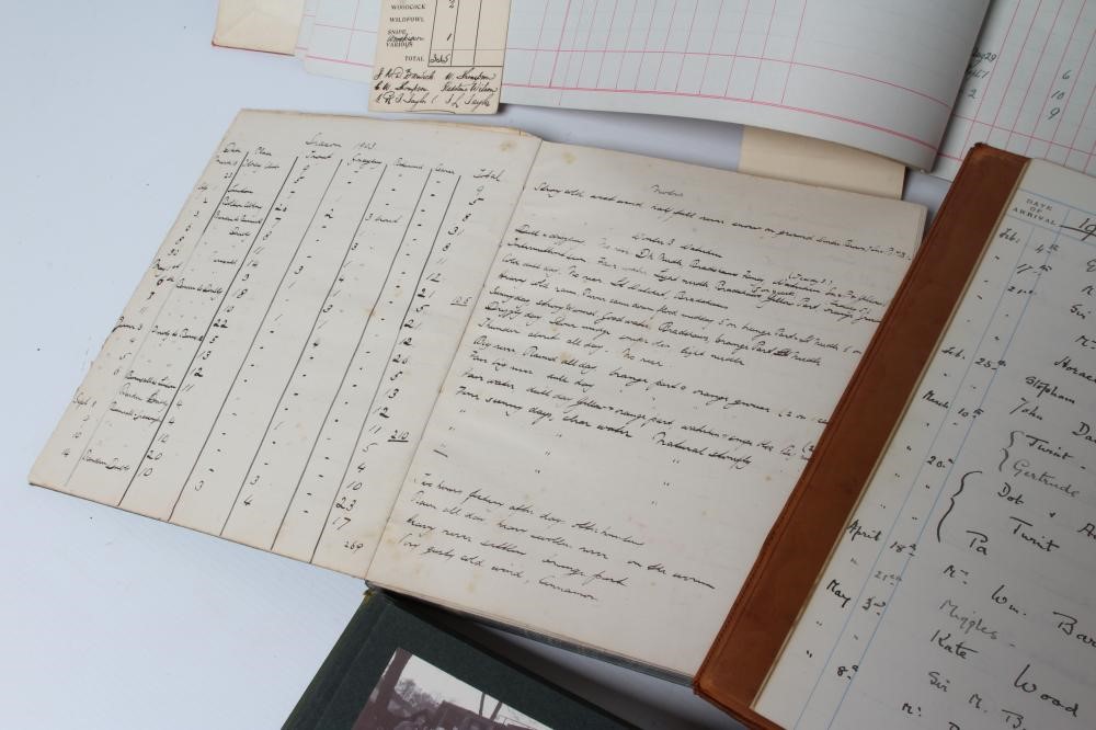 ALBUMS & LEDGERS FROM BECK HOUSE GIGGLESWICK compiled by Captain William Coates Thompson and family Image