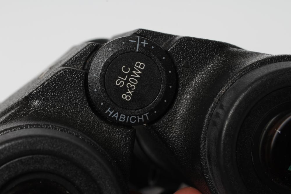 SWAROVSKI SLC 8X30 WB HABICHT BINOCULARS with lens caps, strap and two cases (Est. plus 24% premium Image