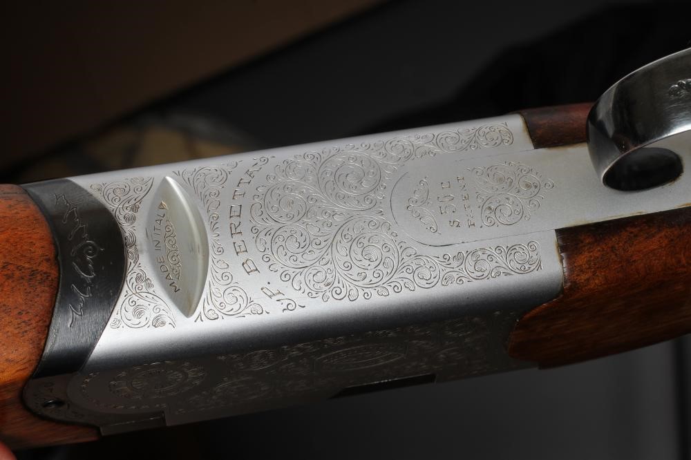 A BERETTA GARDONEVT 12 BORE OVER & UNDER SHOTGUN with 28" barrels Image