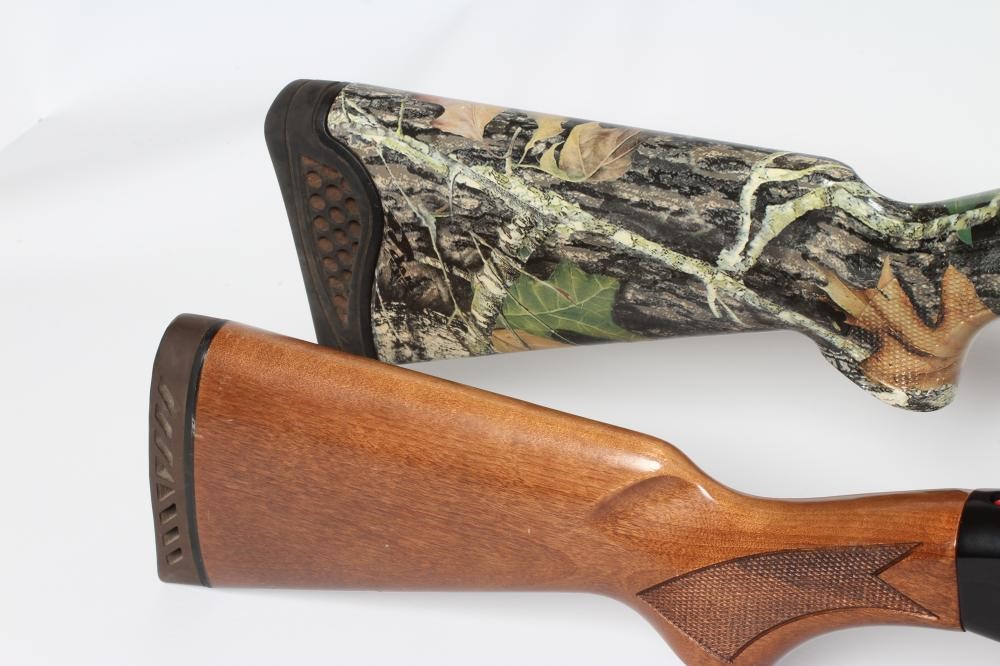 TWO SINGLE BARRELLED 12 BORE SHOTGUNS Image