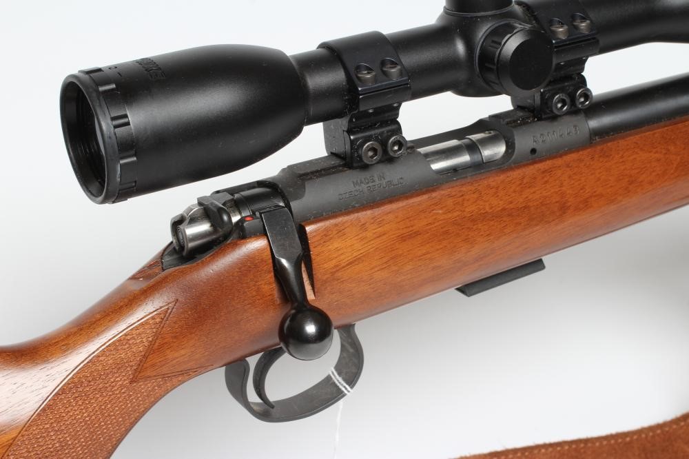 A CZ 452-2E ZKM .22LR BOLT ACTION RIFLE with 16" bull barrel Image