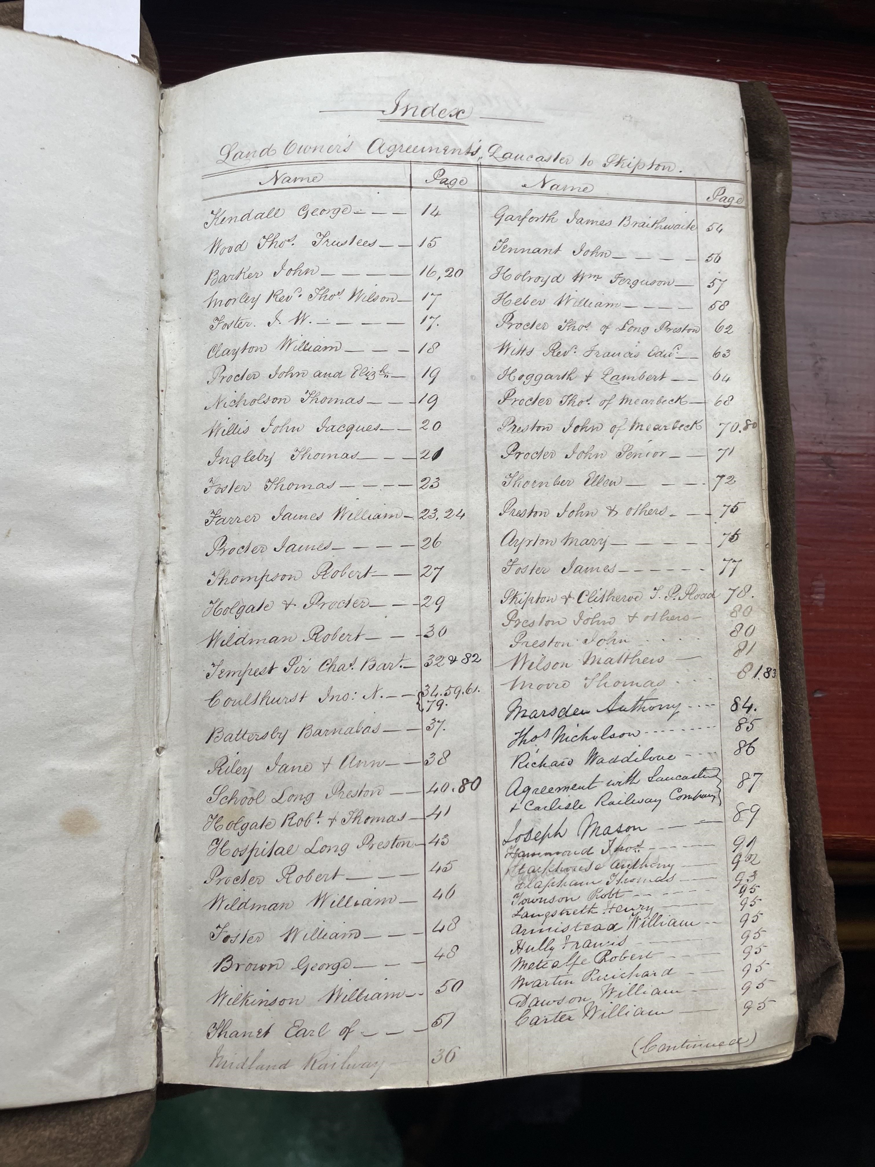 NORTH WESTERN RAILWAY - LANCASTER TO SKIPTON Image