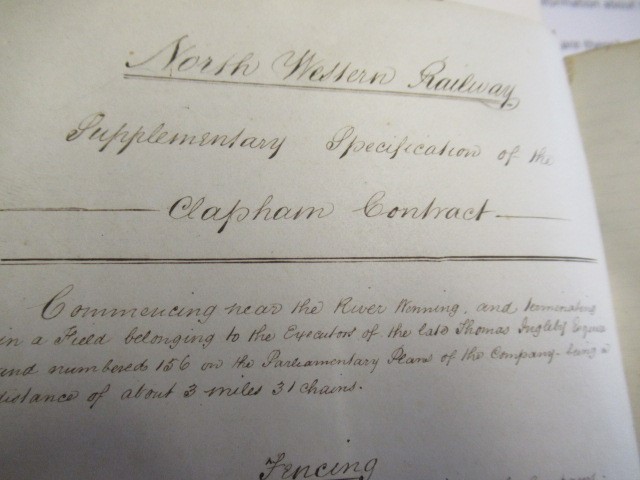 NORTH WESTERN RAILWAY - LANCASTER TO SKIPTON Image