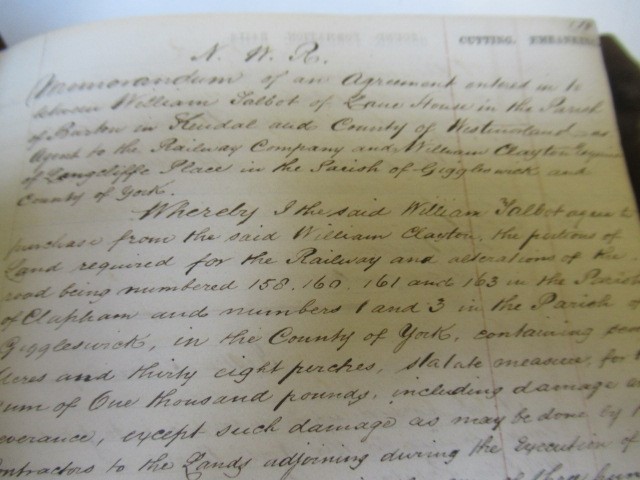 NORTH WESTERN RAILWAY - LANCASTER TO SKIPTON Image