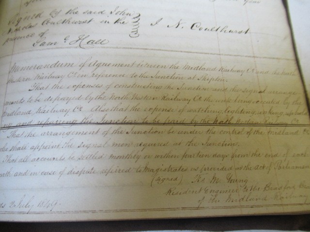 NORTH WESTERN RAILWAY - LANCASTER TO SKIPTON Image