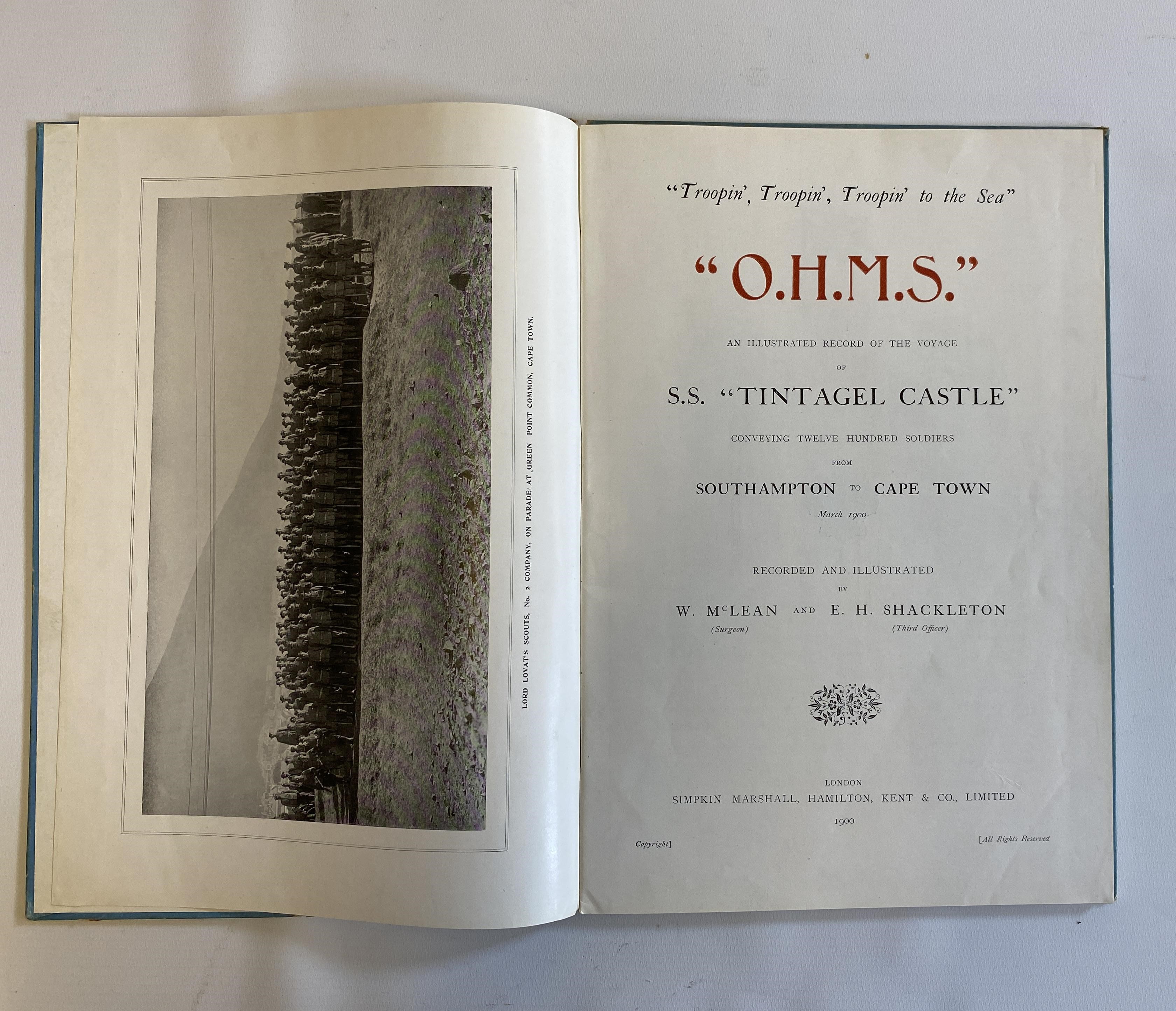 SHACKLETON'S FIRST BOOK Image