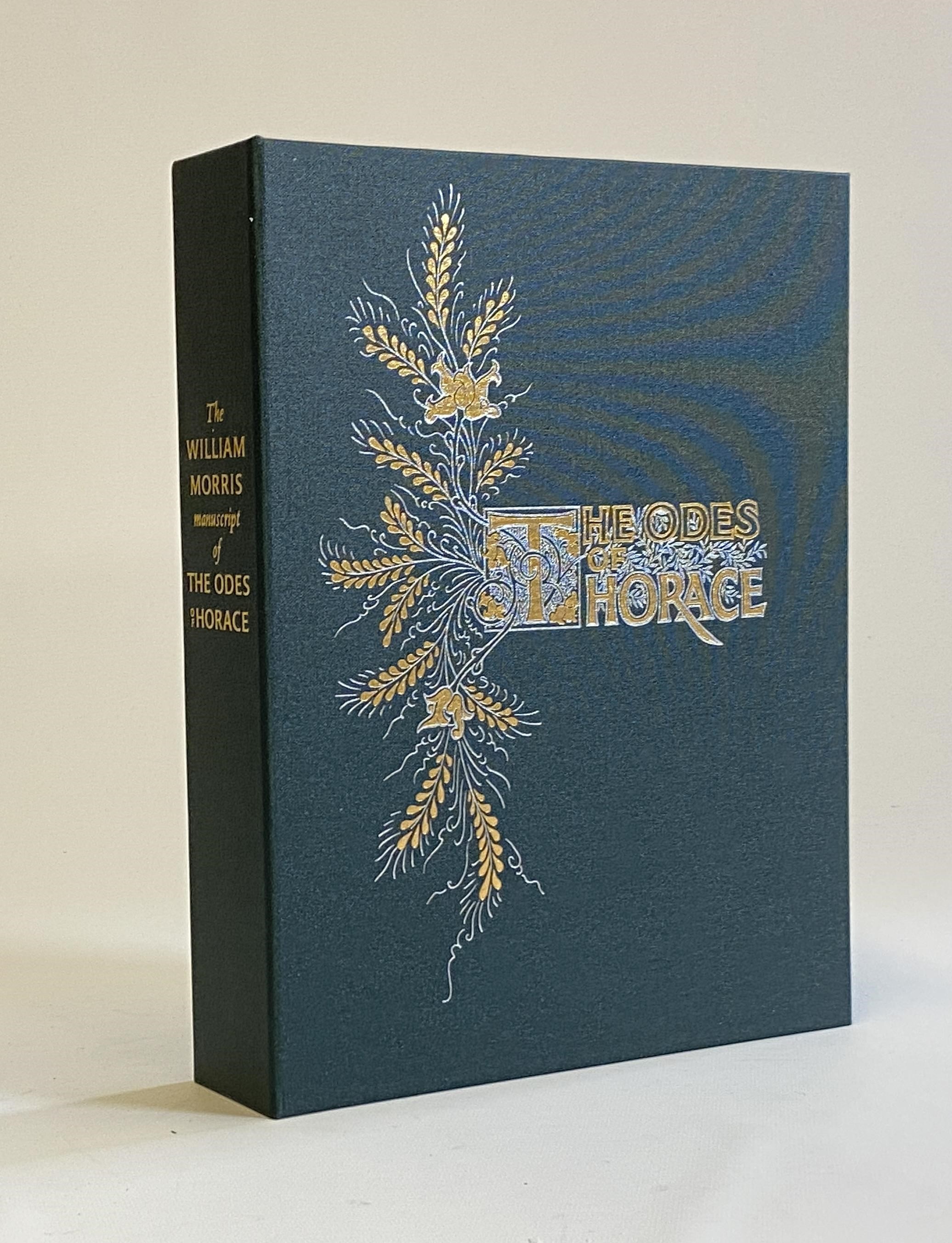 THE WILLIAM MORRIS MANUSCRIPT OF THE ODES OF HORACE Image