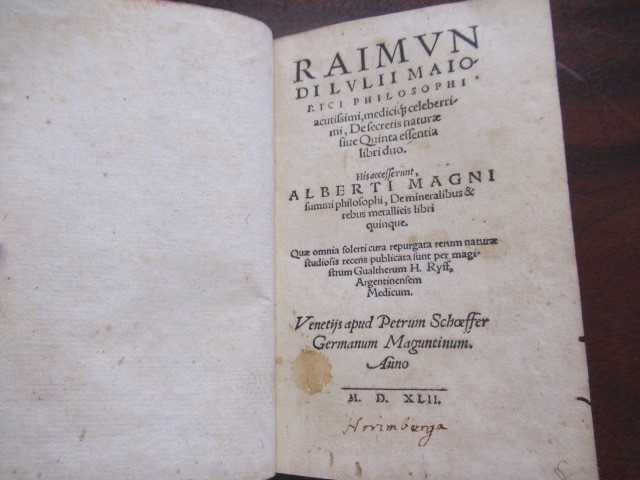 DE SECRETIS NATURAE Image