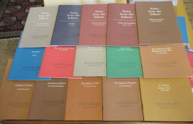 FRANKLIN LIBRARY around 80 volumes - four cartons - bound in two formats Image