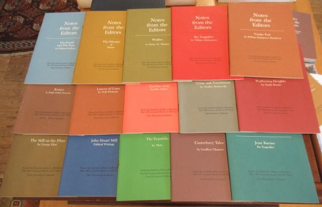 FRANKLIN LIBRARY around 80 volumes - four cartons - bound in two formats Image