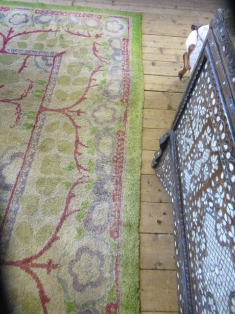 AN ARTS AND CRAFTS WOOL CARPET Image