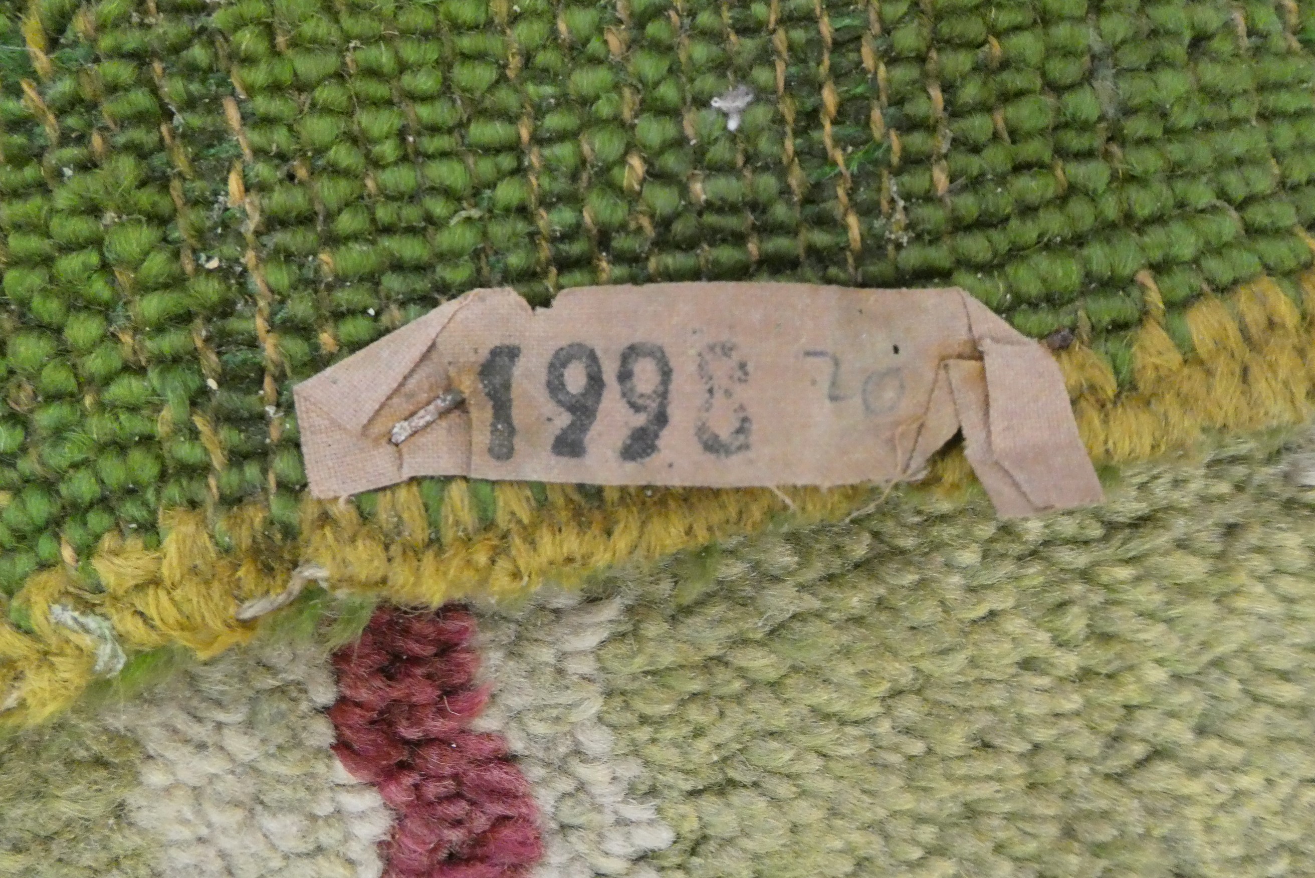 AN ARTS AND CRAFTS WOOL CARPET Image