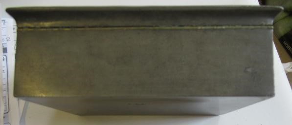 A TUDRIC PEWTER BRIDGE CARD BOX of plain oblong form Image
