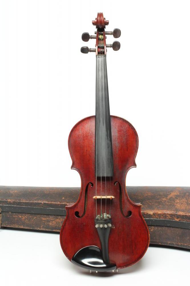 AN ENGLISH VIOLIN BY J. K. MONK Image
