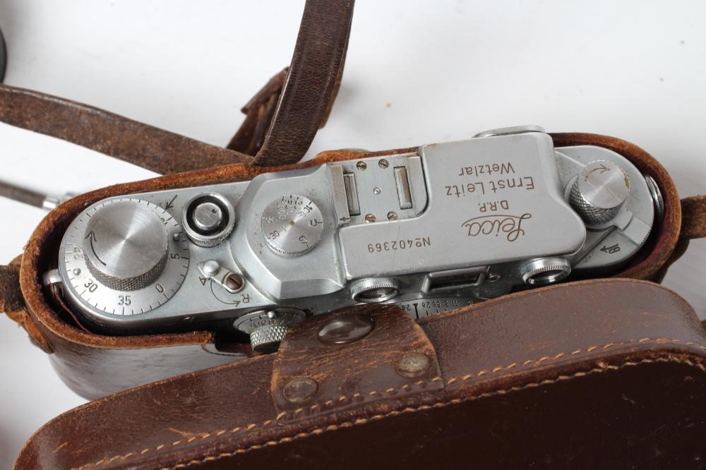 A LEITZ WETZLAR LEICA CAMERA Image