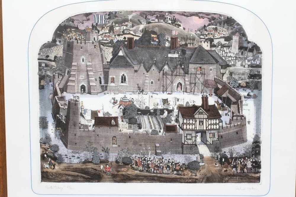 GRAHAM CLARKE (b.1941) Notte Todaye, signed, numbered 378/400 and inscribed with title in pencil, Image