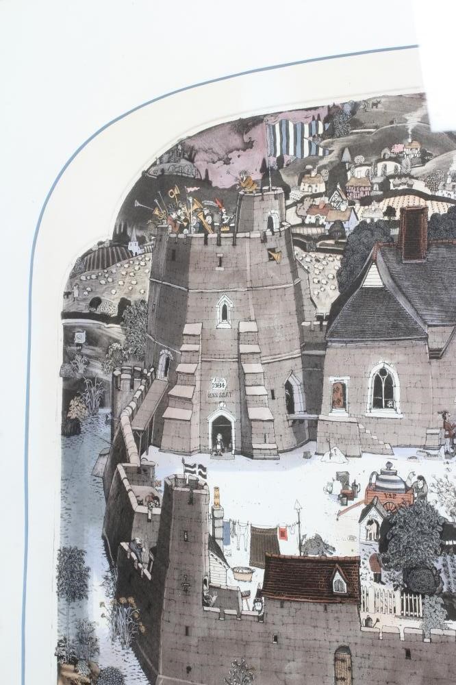 GRAHAM CLARKE (b.1941) Notte Todaye, signed, numbered 378/400 and inscribed with title in pencil, Image