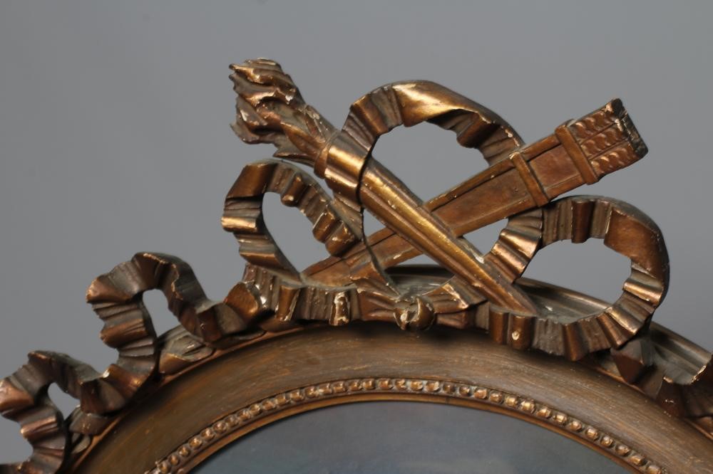 CONTINENTAL SCHOOL (19th Century) Portrait of a lady, three quarter length wearing a light blue Image