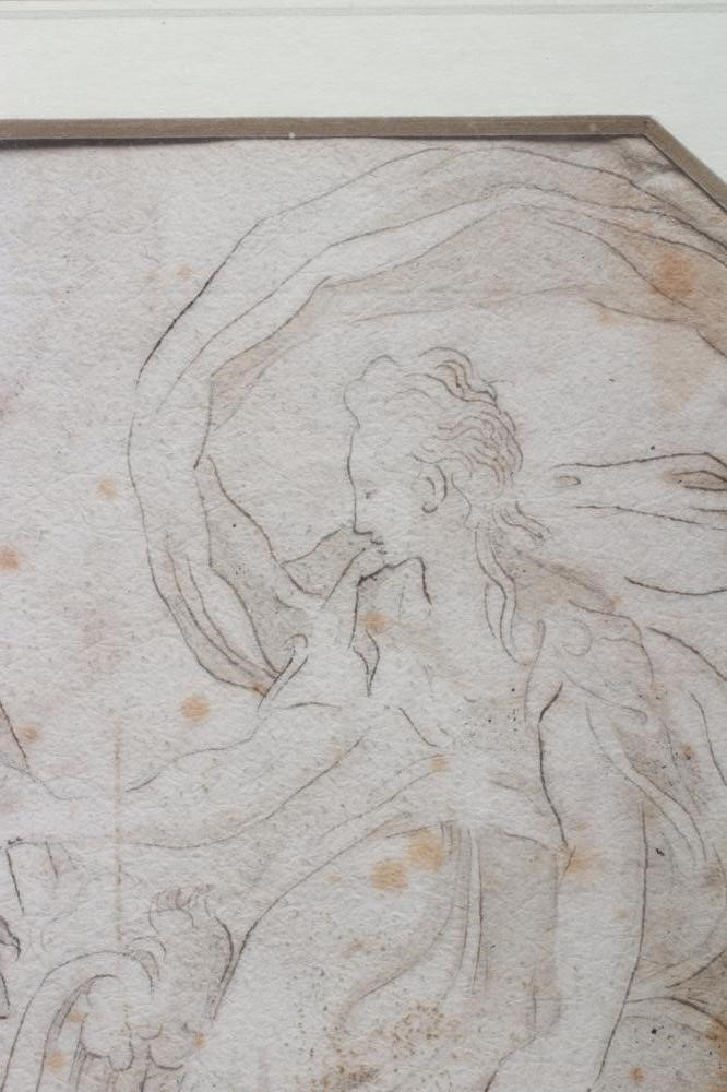 FOLLOWER OF GIOVANNI BATTISTA PIRANESI (1720-1778) Studies for the Verdute, a pair, pen and ink, Image