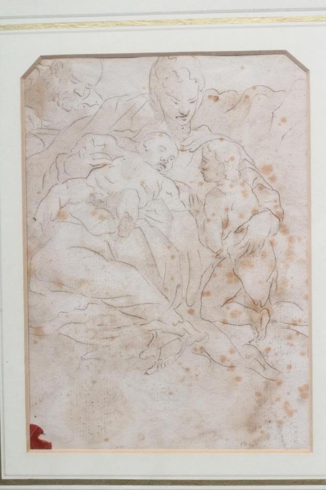 FOLLOWER OF GIOVANNI BATTISTA PIRANESI (1720-1778) Studies for the Verdute, a pair, pen and ink, Image