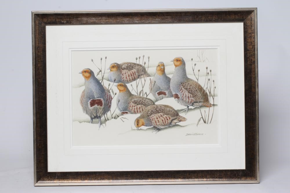 DAVID BINNS (1935-2020) Hawthorne Harvest Image