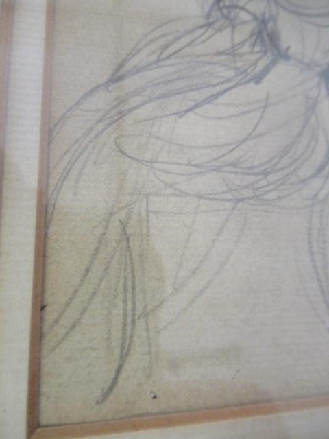 JOHN HAYTER RA (1815-1879) Study of a Seated Lady, pencil, unsigned, 5 1/2" x 3", modern gilt frame Image