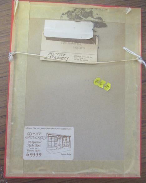 JOHN HAYTER RA (1815-1879) Study of a Seated Lady, pencil, unsigned, 5 1/2" x 3", modern gilt frame Image