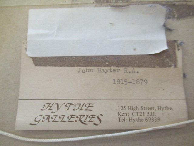 JOHN HAYTER RA (1815-1879) Study of a Seated Lady, pencil, unsigned, 5 1/2" x 3", modern gilt frame Image