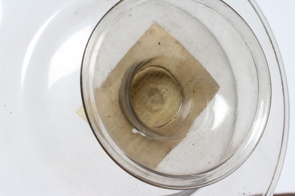 A LOW PEDESTAL GLASS PATEN Image