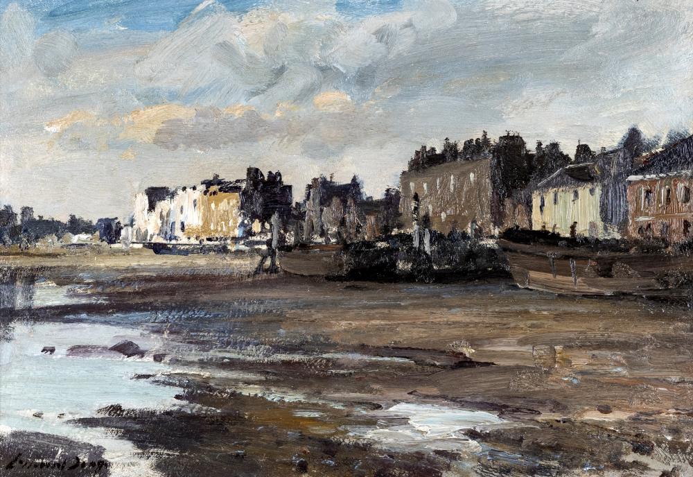 EDWARD SEAGO RWS RBA (1910-1974) Strand on the Green Image