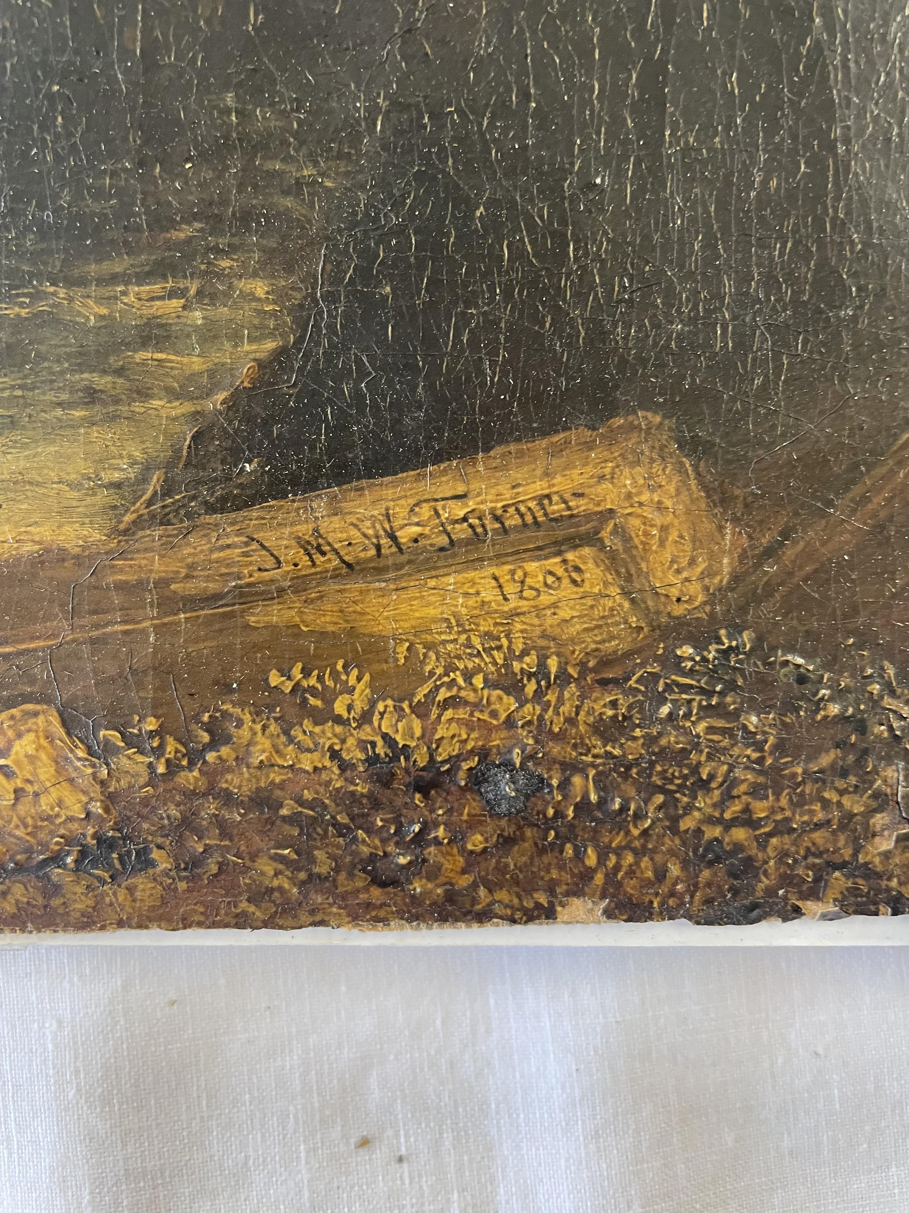 AFTER JOSEPH MALLARD WILLIAM TURNER (1775-1851) Caligulas Palace and Bridge, bears signature lower Image