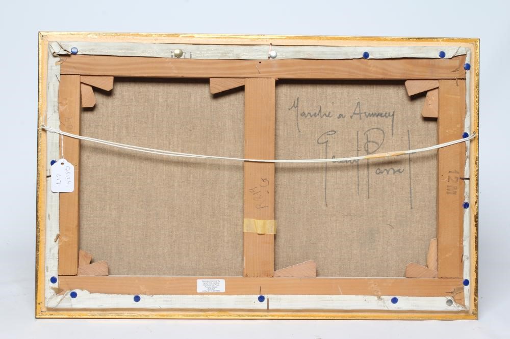 GERARD PASSET (1936-2013) Market at Annecy Image