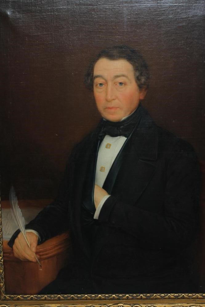 BRITISH SCHOOL (Late 19th Century) Portrait of a Gentleman and a Lady Image