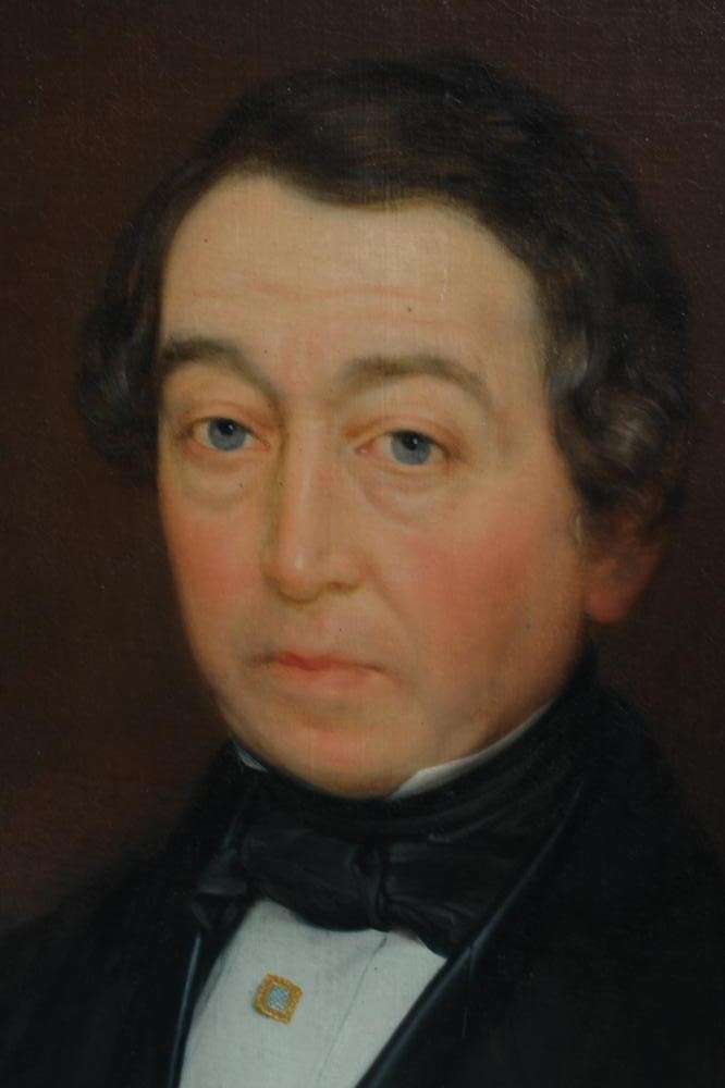 BRITISH SCHOOL (Late 19th Century) Portrait of a Gentleman and a Lady Image