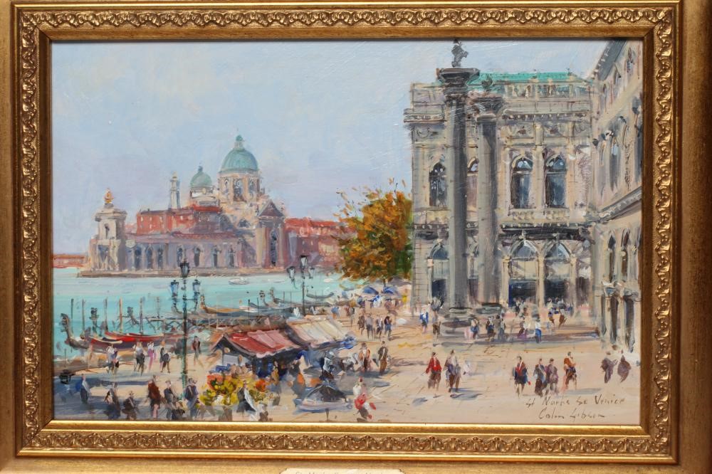 COLIN GIBSON (b.1948) St Mark's Square Venice Image