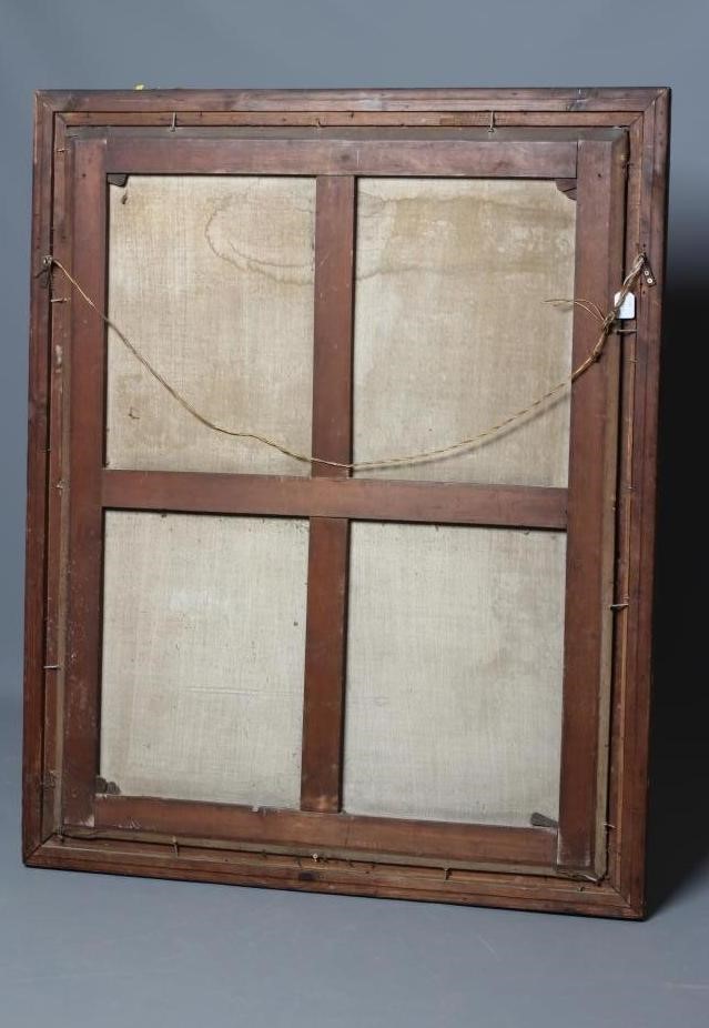 CONTINENTAL SCHOOL (19th Century) Portrait of a soldier on a horse in mid 17th century costume, oil Image