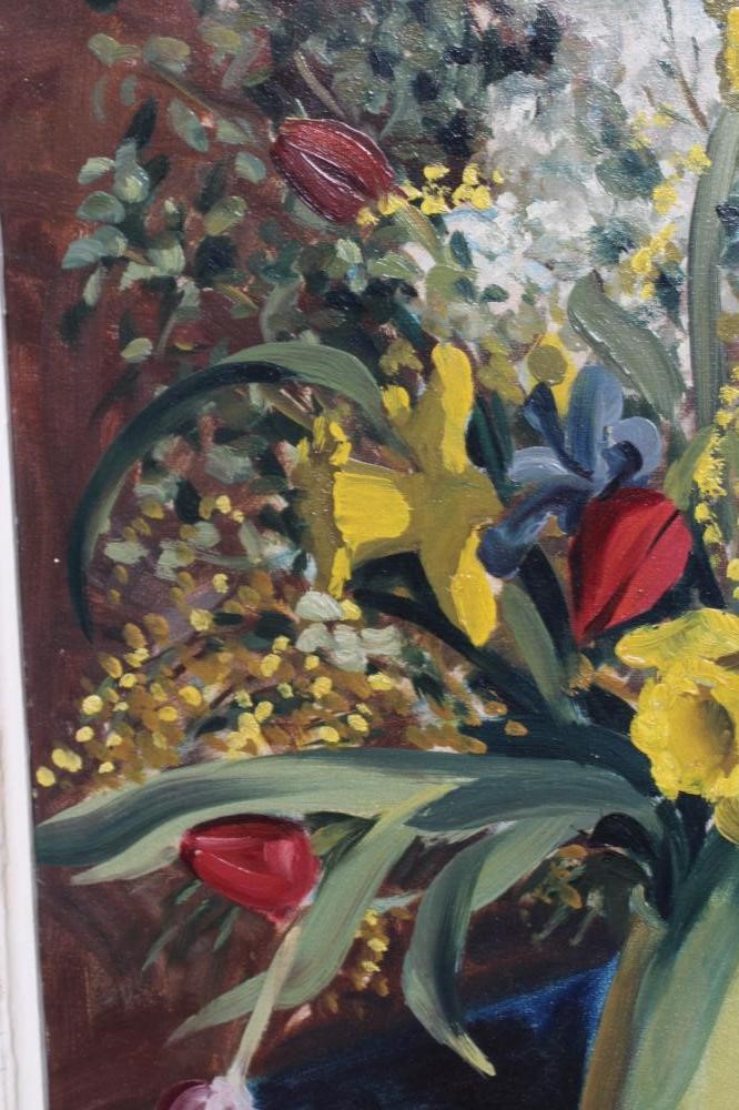 MALCOLM HAYLETT (1923-2000) Still life of tulips Image