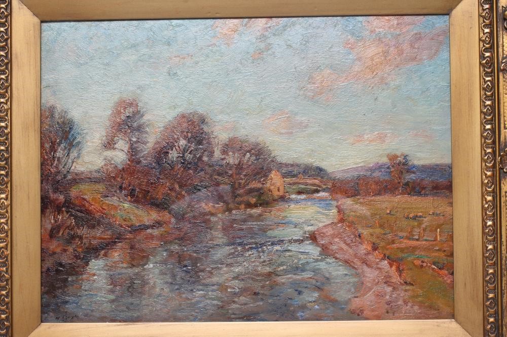 HERBERT F ROYLE (1870-1958) Evening near Nesfield Image