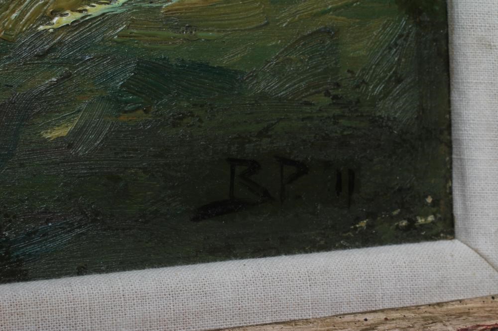 BERTRAM WALTER PRIESTMAN (1868-1951) Near Dedham, signed lower right with initials, dated '11, Image