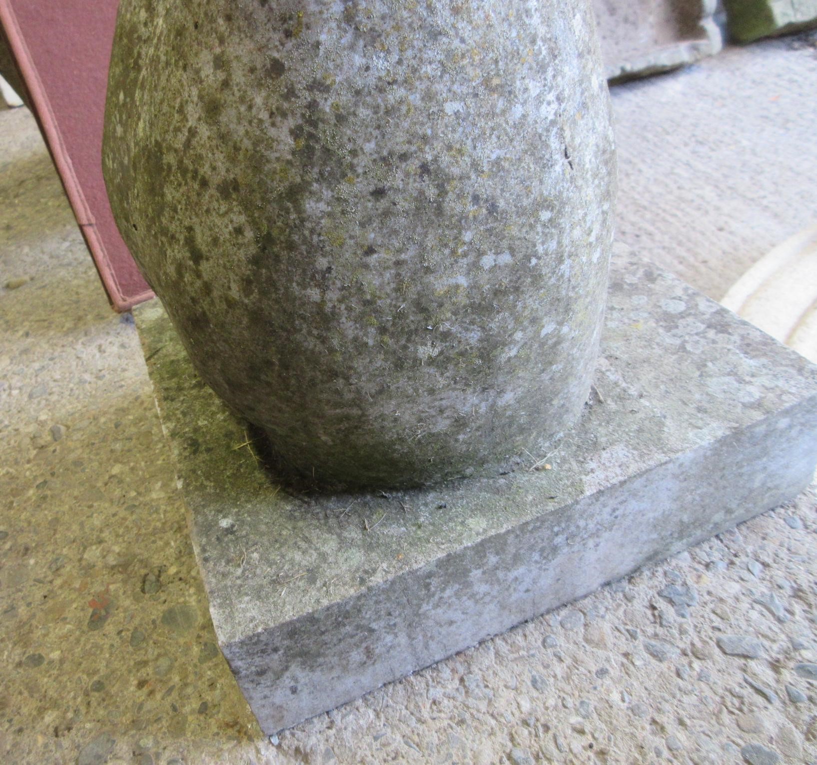 A MARBLE FEMALE NUDE FIGURE, 20th century, modernist, half length, modelled with arms stretched Image