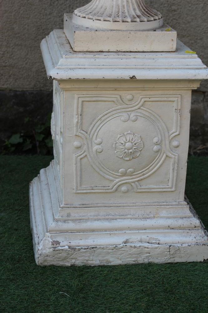 A VICTORIAN CAST IRON URN Image