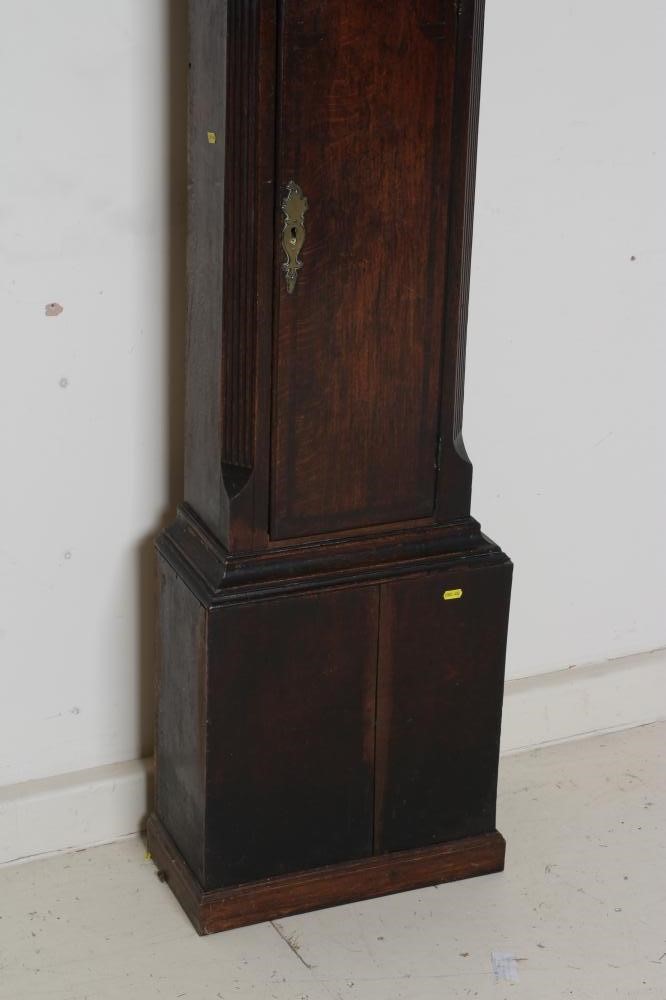 AN OAK LONGCASE BY THOS. TALBOTT NAMPTWICH (sic) Image
