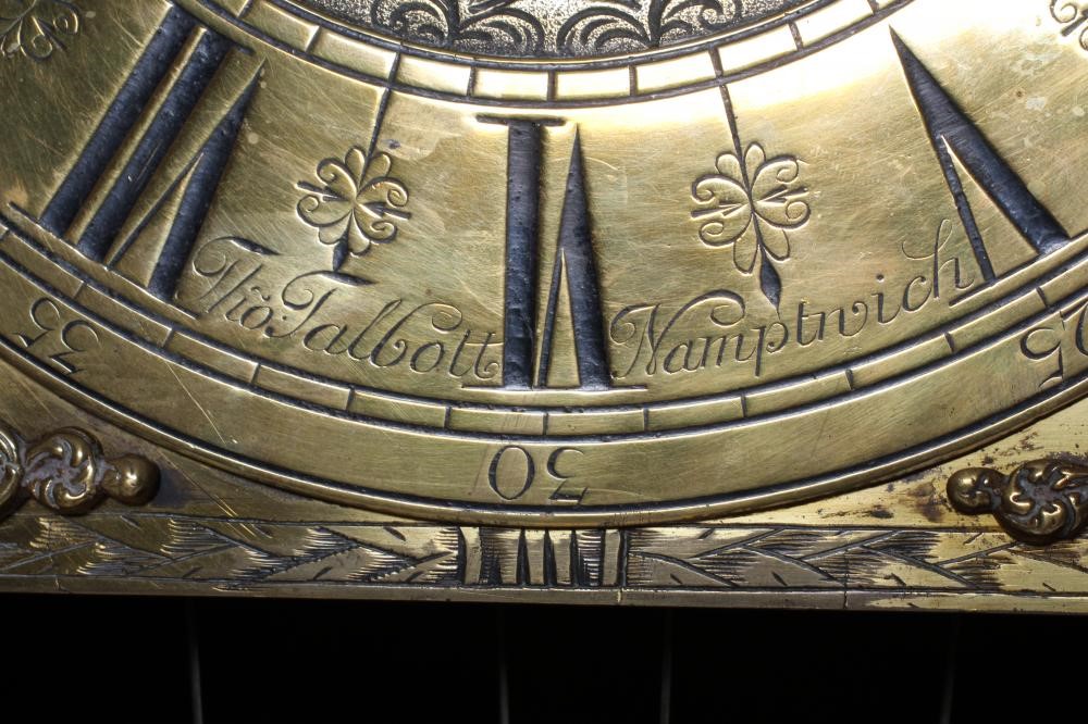 AN OAK LONGCASE BY THOS. TALBOTT NAMPTWICH (sic) Image