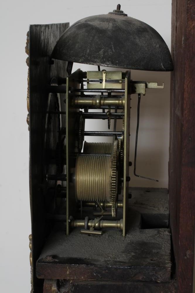 AN OAK LONGCASE BY THOS. TALBOTT NAMPTWICH (sic) Image