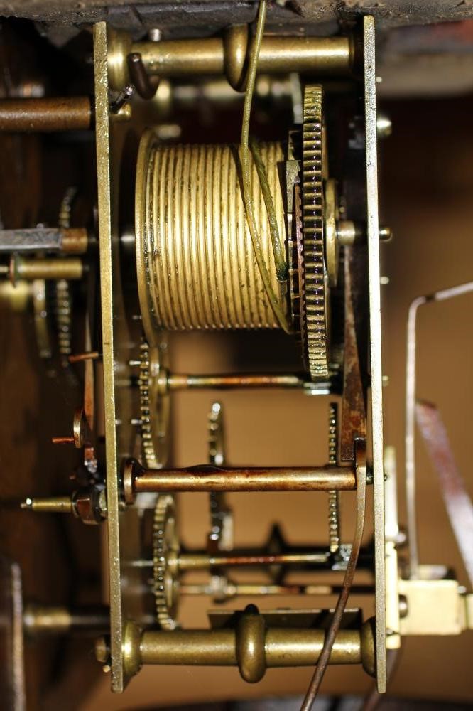 AN OAK LONGCASE BY JOHN GILBERTSON RIPON Image