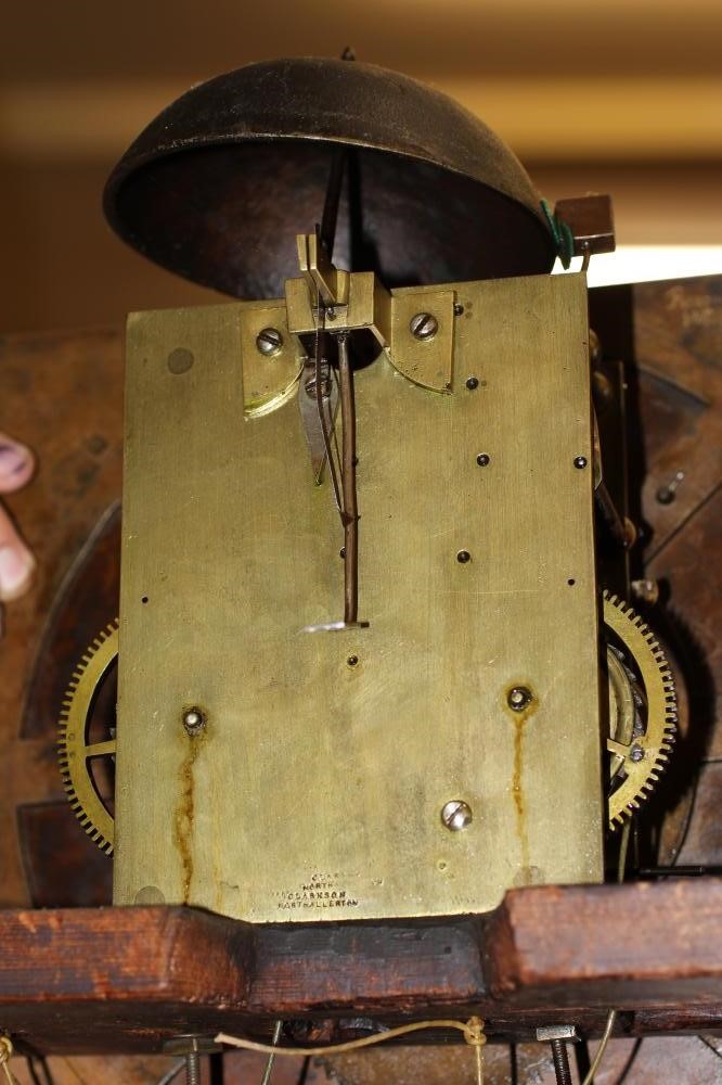 AN OAK LONGCASE BY JOHN GILBERTSON RIPON Image