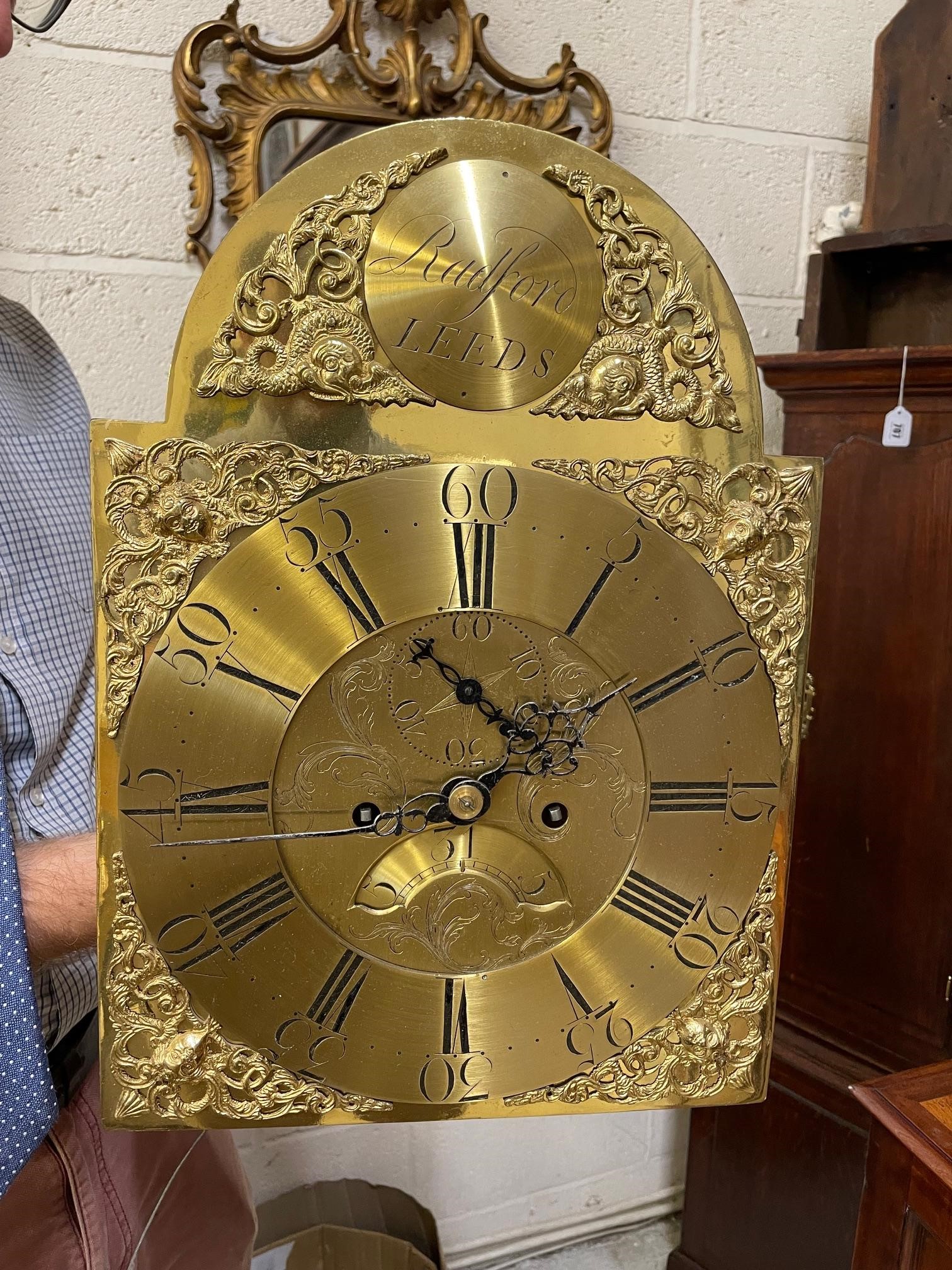 AN OAK LONGCASE BY THOMAS RADFORD LEEDS Image