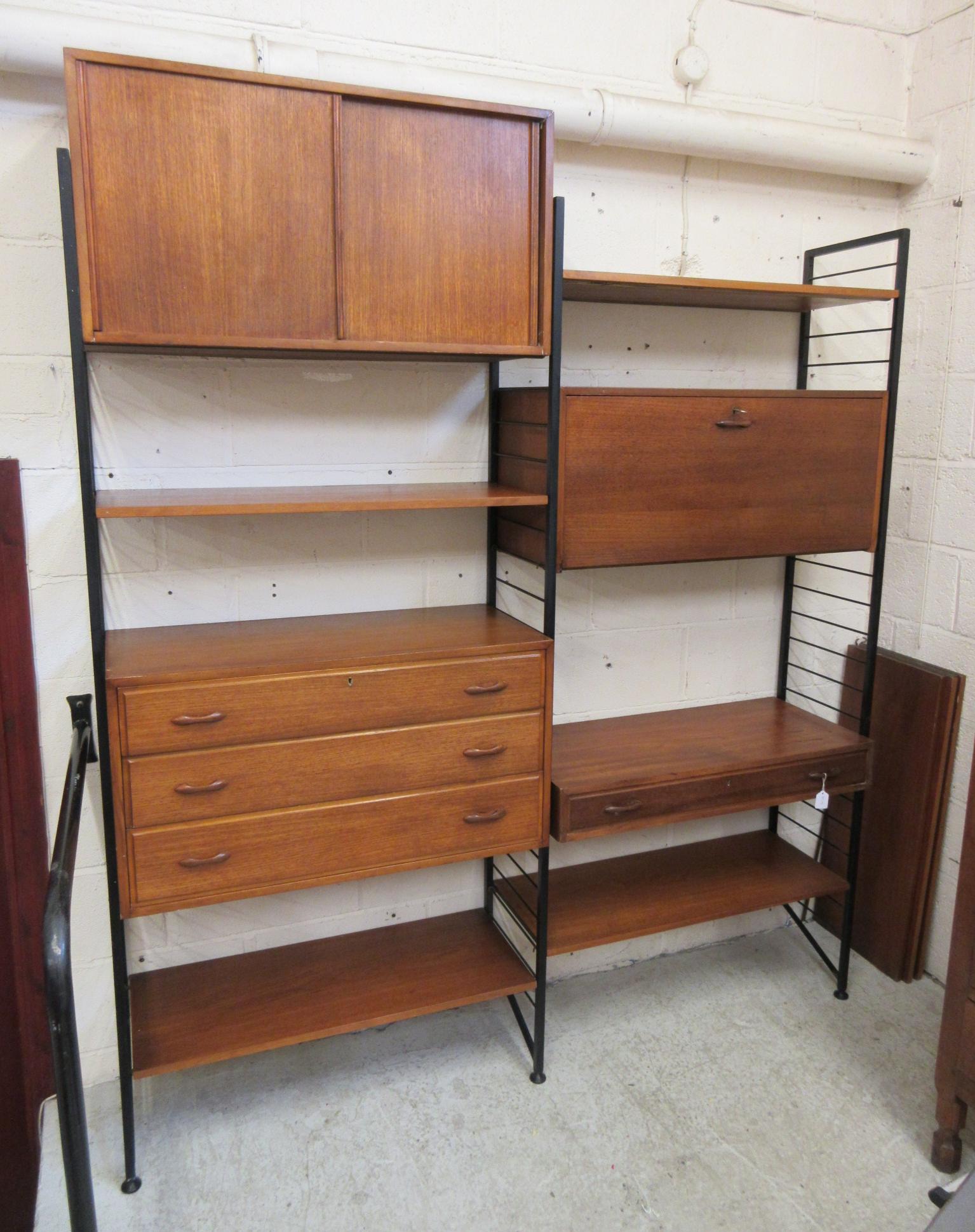A LADDERAX TEAK MODULAR ROOM UNIT Image