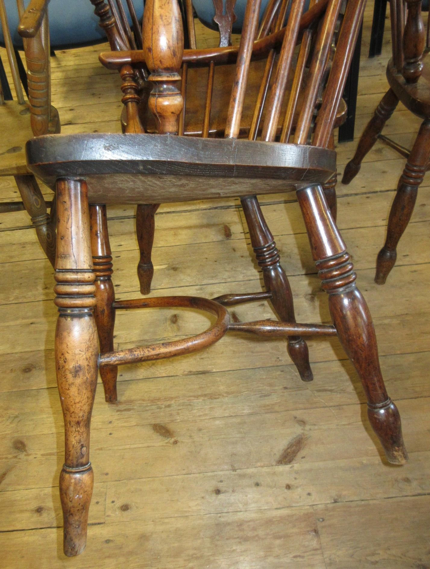 A SET OF FOUR YEW Image